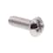 Prime-Line Machine Screw, Round, Phil/Sltd Comb Drive No. 8-32 X 1/2in 18-8 Stainless Steel 100PK 9003512 - alternate 1